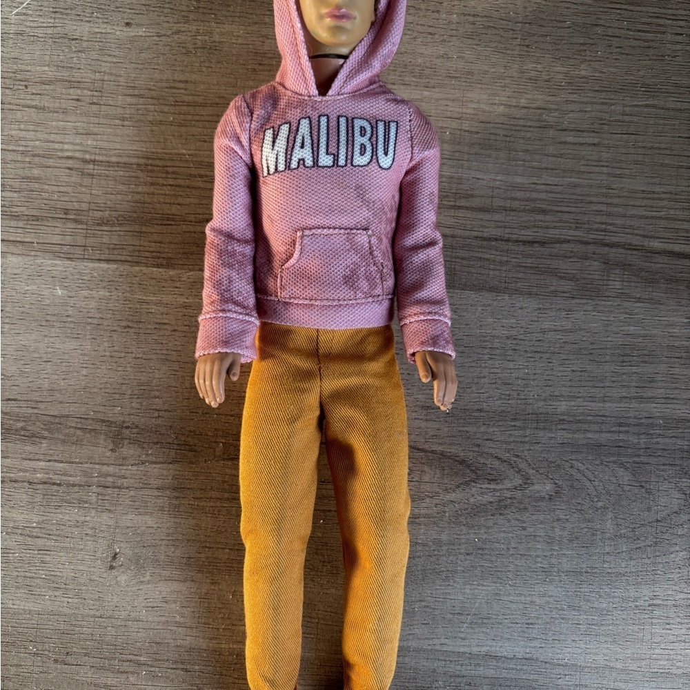 Pink Malibu Hoodie Doll Outfit